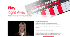 Desktop Screenshot of playrightaway.com